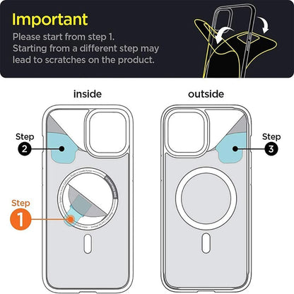 Luxury MagSafe Transparent Case for iPhone 11-16 Pro Max - Wireless Charging Shockproof Cover