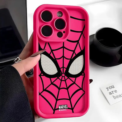 Marvel Spider-Man TPU Phone Case for iPhone 11-16 Pro Max - Soft Silicone Cool Cover