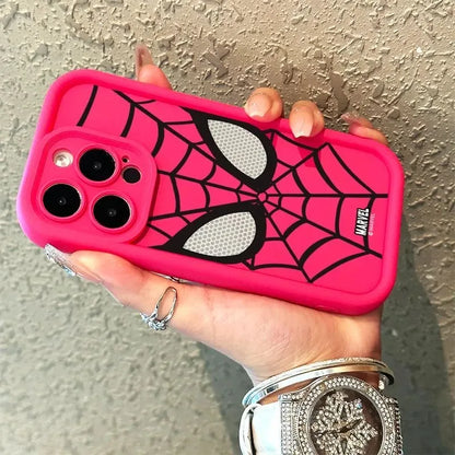 Marvel Spider-Man TPU Phone Case for iPhone 11-16 Pro Max - Soft Silicone Cool Cover