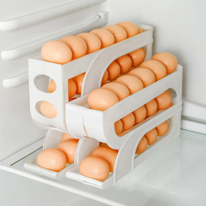 Automatic Roll-out Egg Storage Device