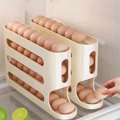 Automatic Roll-out Egg Storage Device