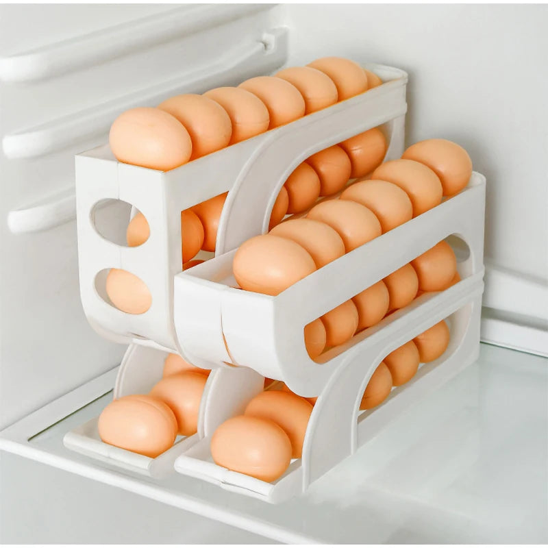 Automatic Roll-out Egg Storage Device