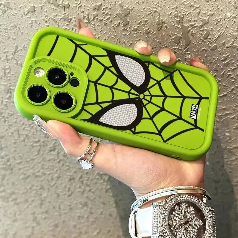 Marvel Spider-Man TPU Phone Case for iPhone 11-16 Pro Max - Soft Silicone Cool Cover